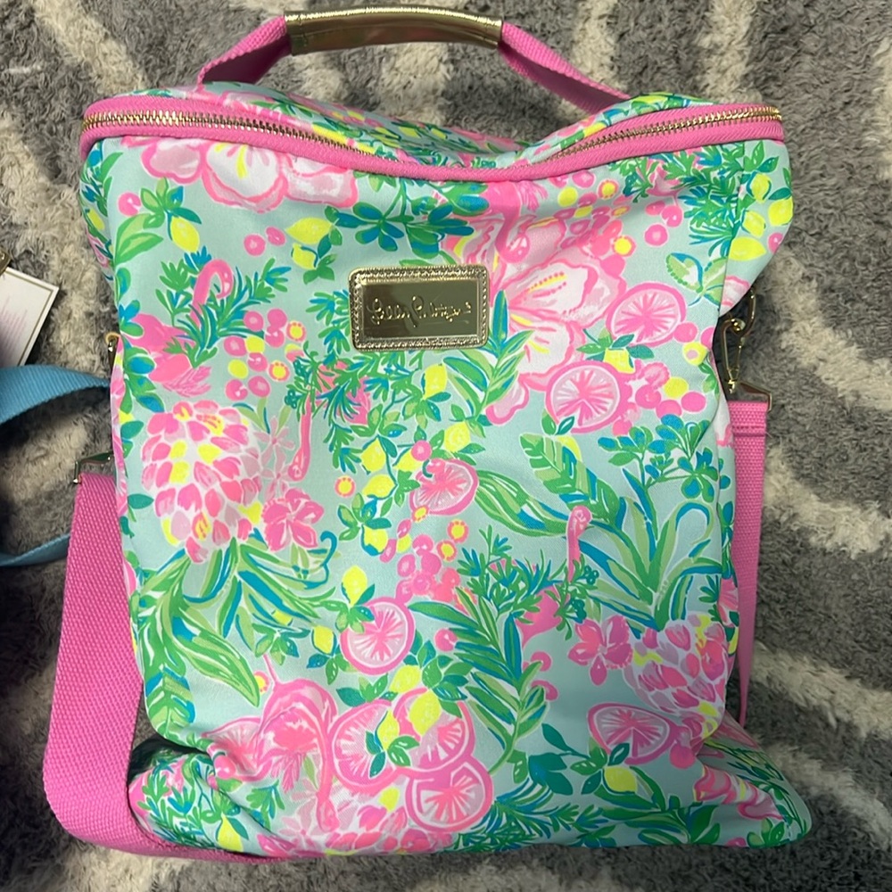 NWT Lilly Pulitzer Wine carrier